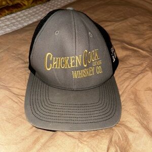 Grey Black & Gold Whiskey Distillery Hat, Unisex